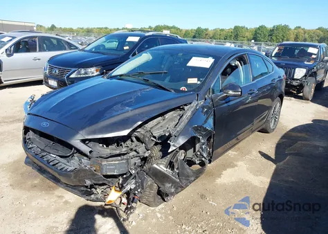 2017 Ford Fusion Se из США, поврежденный, VIN 3FA6P0T99HR341348